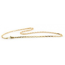 10K Yellow Gold 2.6mm Fancy Hand Made Bracelet