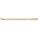 10k Gold 7mm Flat Curb Bracelet